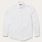 Men Classic Cut | Stetson Pin Point Oxford Shirt White