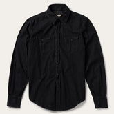 Men Denim Shirts | Stetson Modern Denim Western Shirt Black