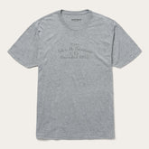 Men Tees | Stetson John B. Stetson Co Graphic Tee Grey
