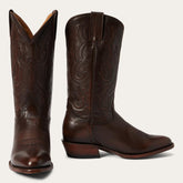 Men Western | Stetson Carlisle Western Boots Burnished Brown