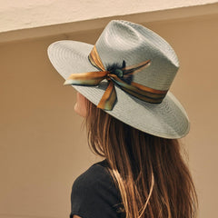 Men/Women Fedora | Stetson Caelus Straw Fedora Seafoam