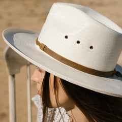 Men/Women Fedora | Stetson Helena Straw Fedora Natural