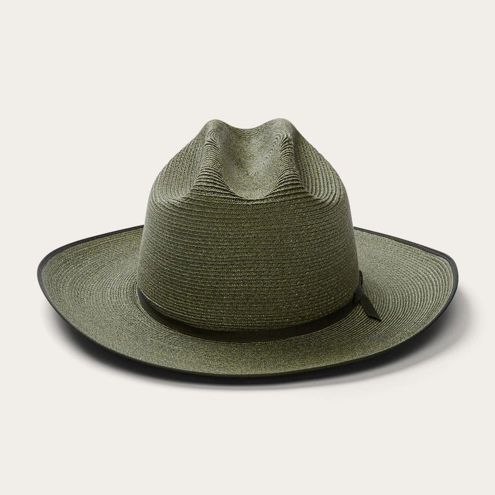 Men/Women Fedora | Stetson Hemp Straw Open Road Sage