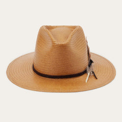 Men/Women Fedora | Stetson Juno Shantung Straw Fedora Sand