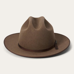 Men/Women Fedora | Stetson Open Road 6X Cowboy Hat Brown Mix