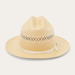 Men/Women Fedora | Stetson Open Road Limited Edition Straw Hat Pecan Ivory
