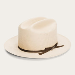 Men/Women Fedora | Stetson Open Road Straw Hat Silverbelly