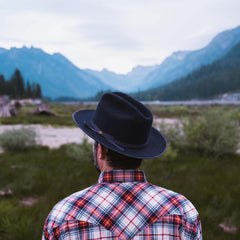 Men/Women Fedora | Stetson Pure Open Road True Blue