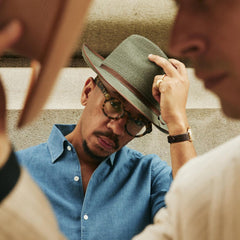 Men/Women Fedora | Stetson Stratoliner Hemp Fedora Sage