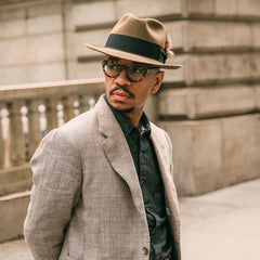 Men/Women Fedora | Stetson Temple Fedora Tawny