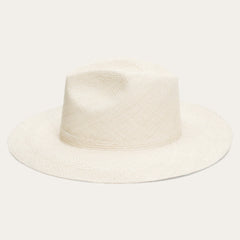 Men/Women Fedora | Stetson The Naturalist Straw Hat Natural - Black Band