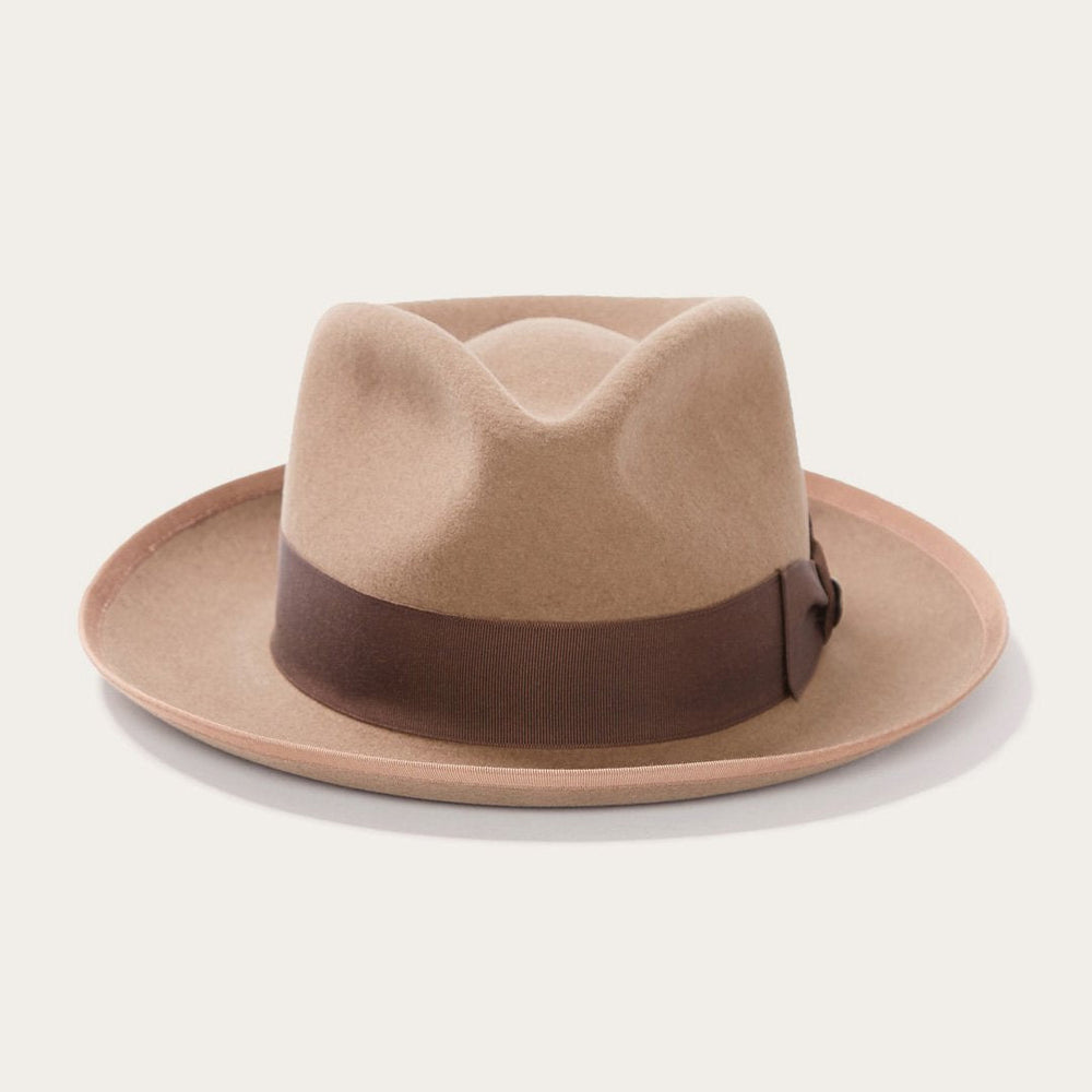 Men/Women Fedora | Stetson Whippet Wool Fedora Camel