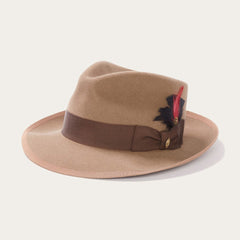 Men/Women Fedora | Stetson Whippet Wool Fedora Camel