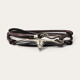 Men/Women Jewelry | Stetson Longhorn Wrap Bracelet