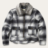 Women Jackets | Stetson Plaid Cropped Jacket Black
