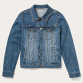 Women Jackets | Stetson Stetson Stretch Denim Jacket Blue