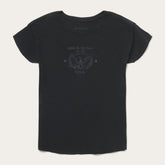 Women Tees | Stetson John B. Stetson Eagle Graphic Tee Black