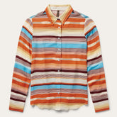 Women Western Shirts | Stetson Sunset Serape Print Western Shirt Multi