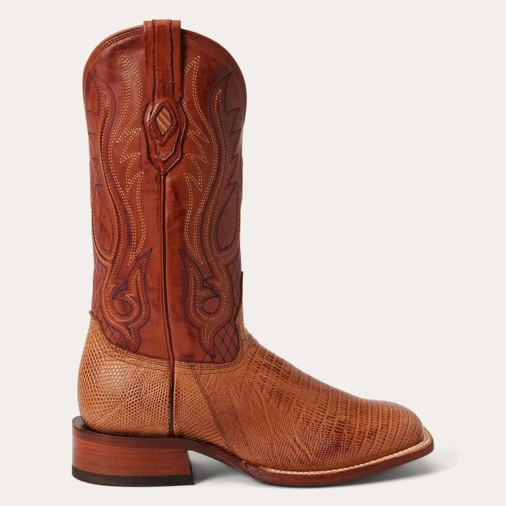 Men Western | Stetson Arlington Teju Boot Tan