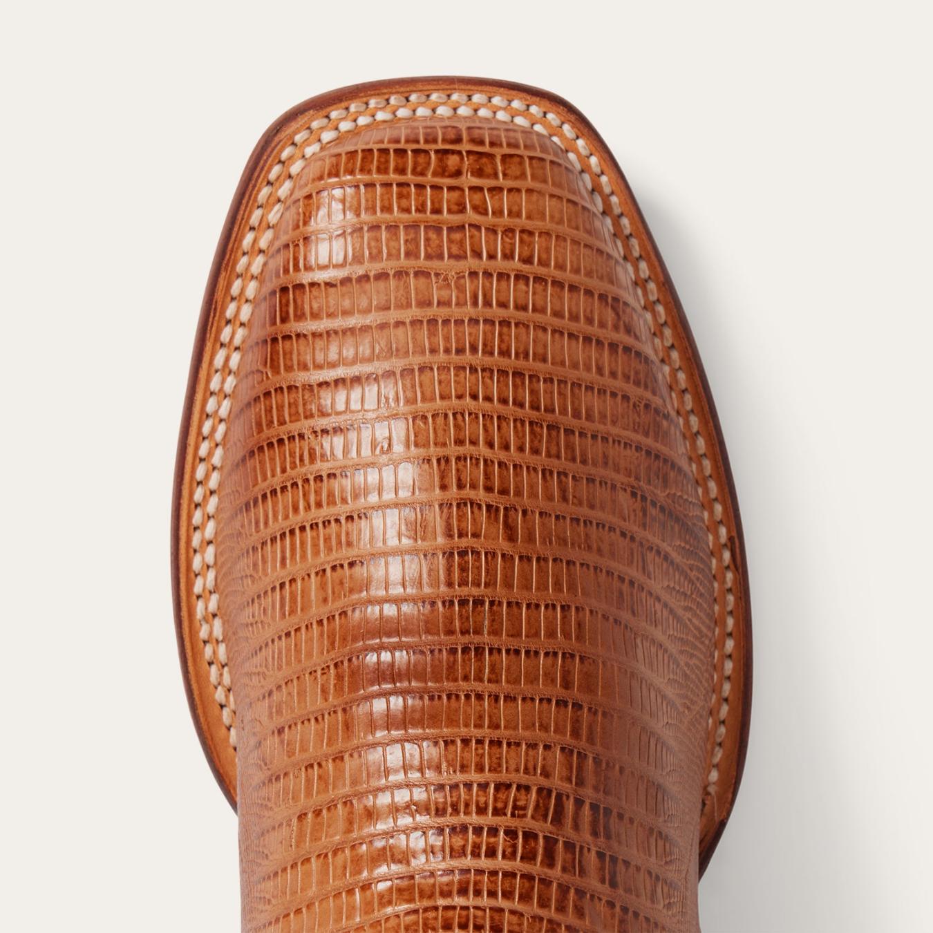 Men Western | Stetson Arlington Teju Boot Tan
