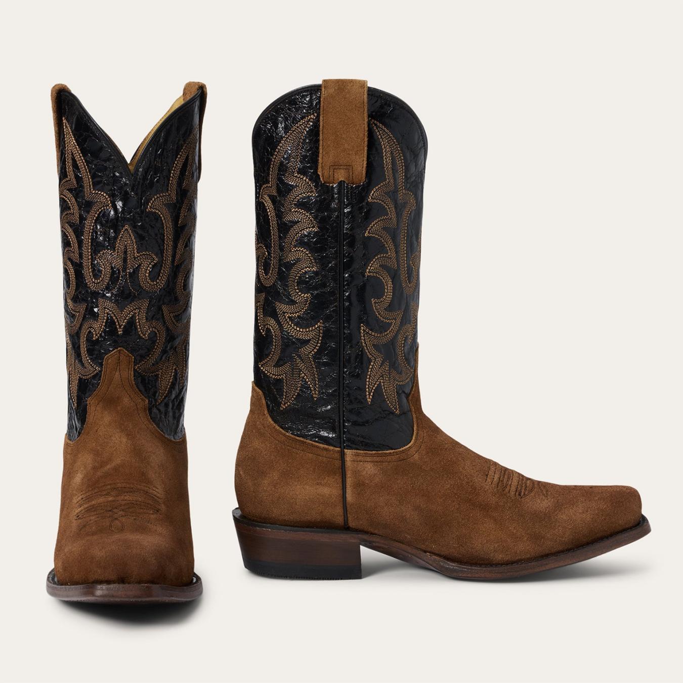 Men Western | Stetson Badland Boots Brown