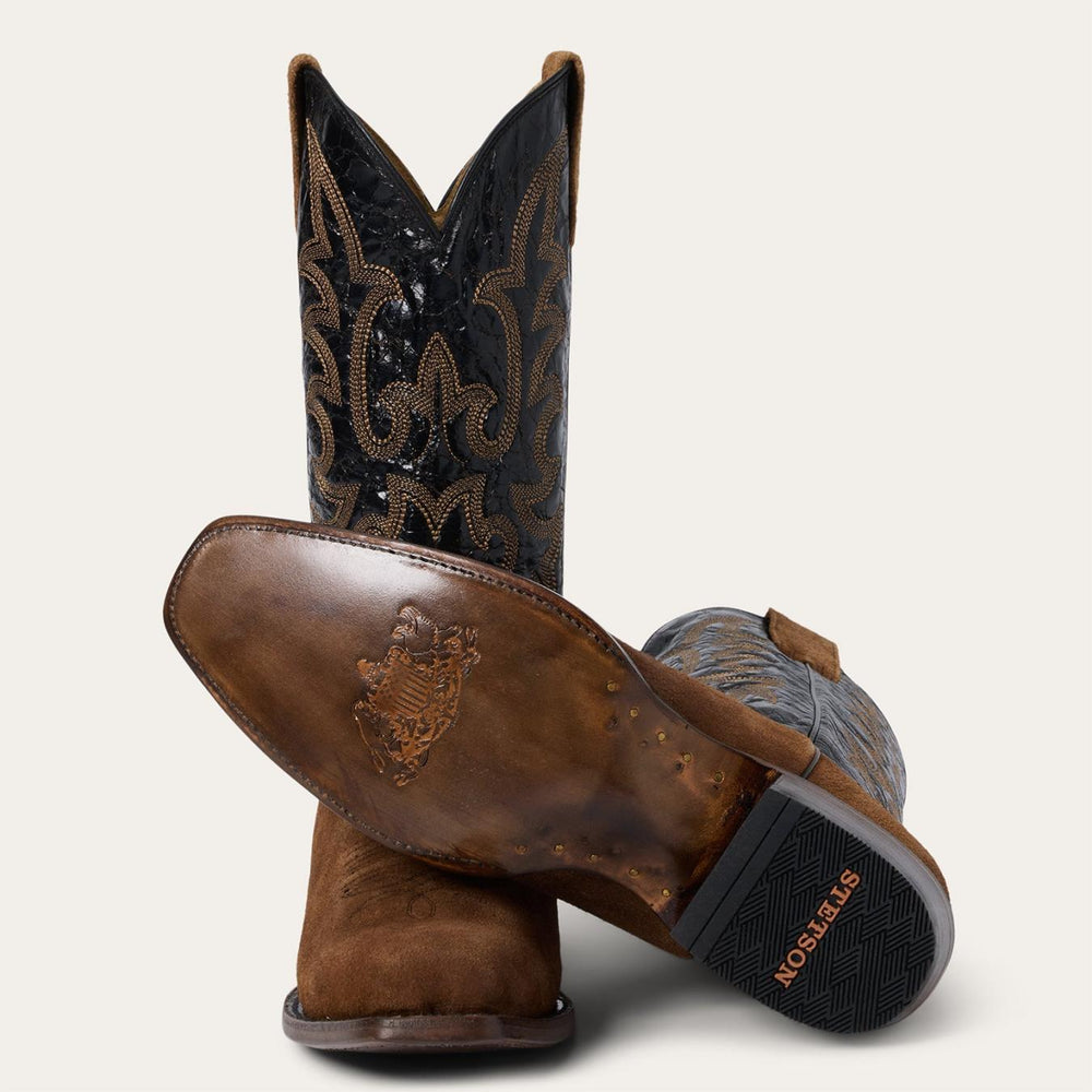 Men Western | Stetson Badland Boots Brown