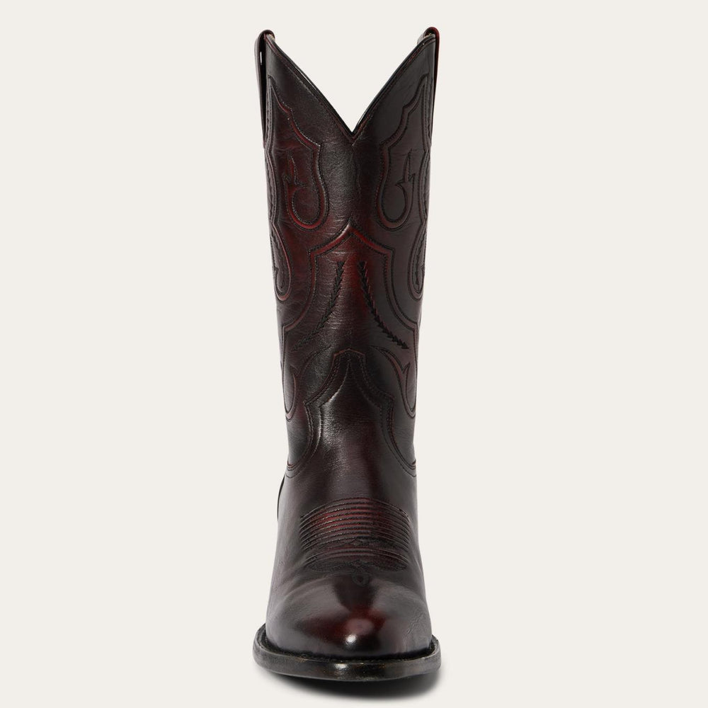 Men Western | Stetson Carlisle Western Boots Black Cherry
