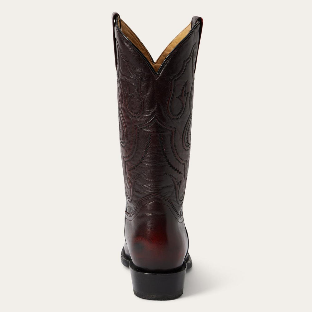 Men Western | Stetson Carlisle Western Boots Black Cherry