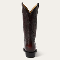 Men Western | Stetson Carlisle Western Boots Black Cherry