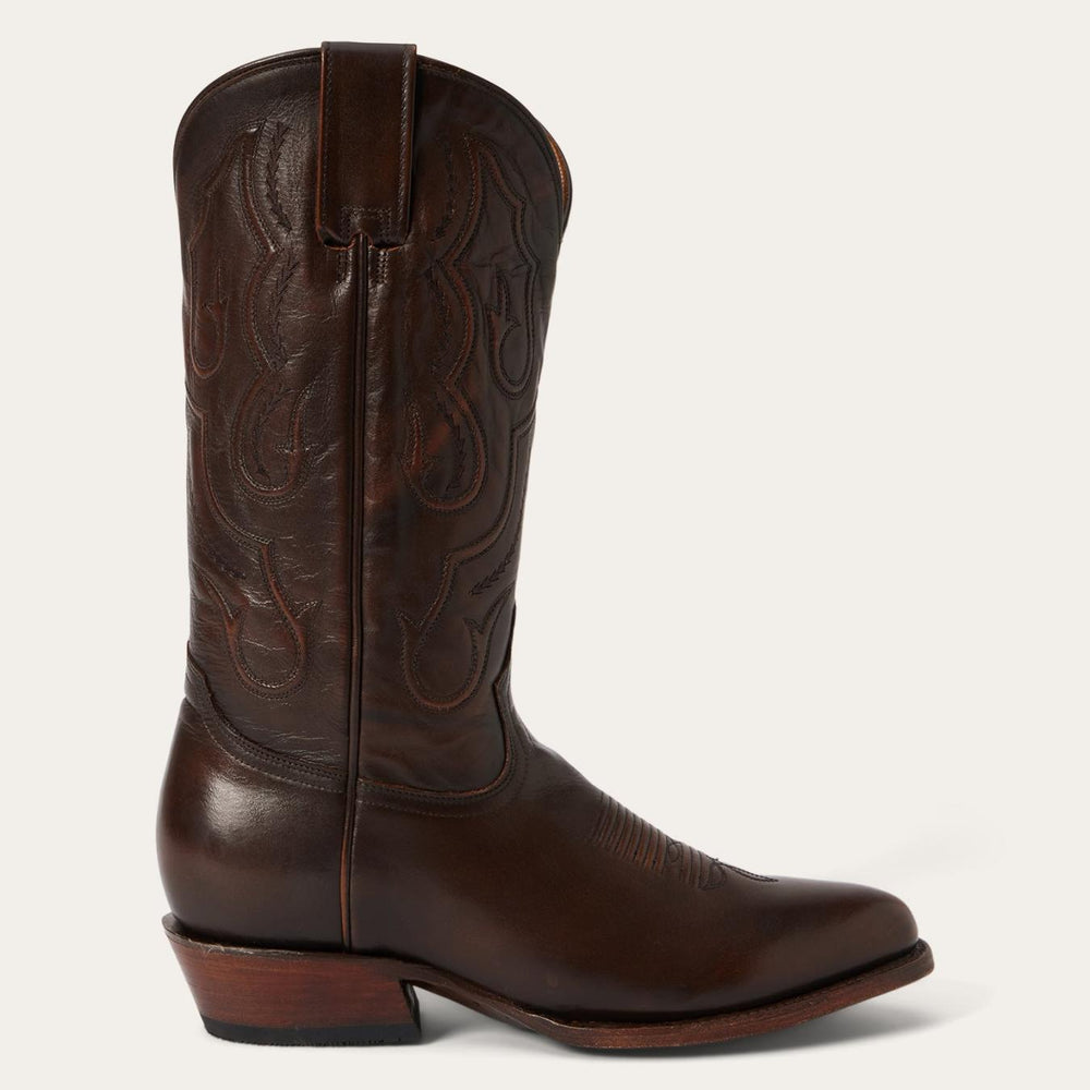 Men Western | Stetson Carlisle Western Boots Burnished Brown