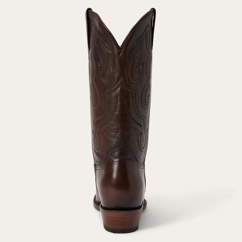 Men Western | Stetson Carlisle Western Boots Burnished Brown