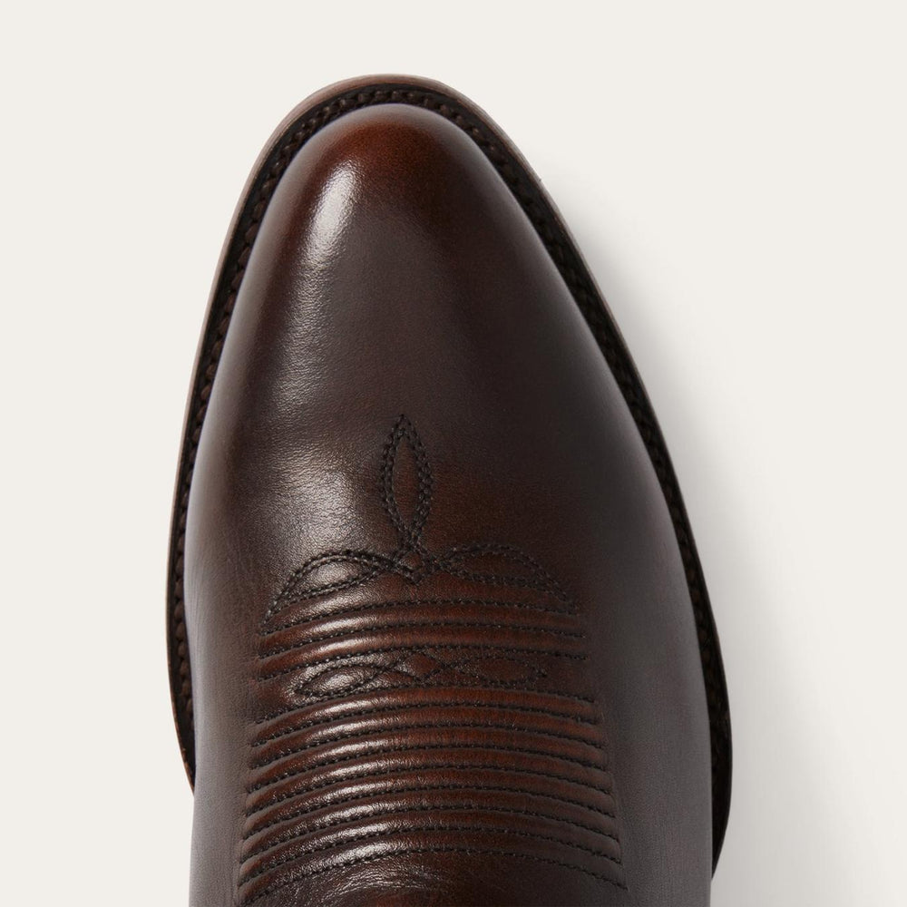 Men Western | Stetson Carlisle Western Boots Burnished Brown