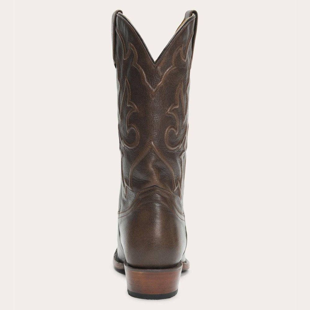 Men Western | Stetson Carlisle Western Boots Distressed Brown