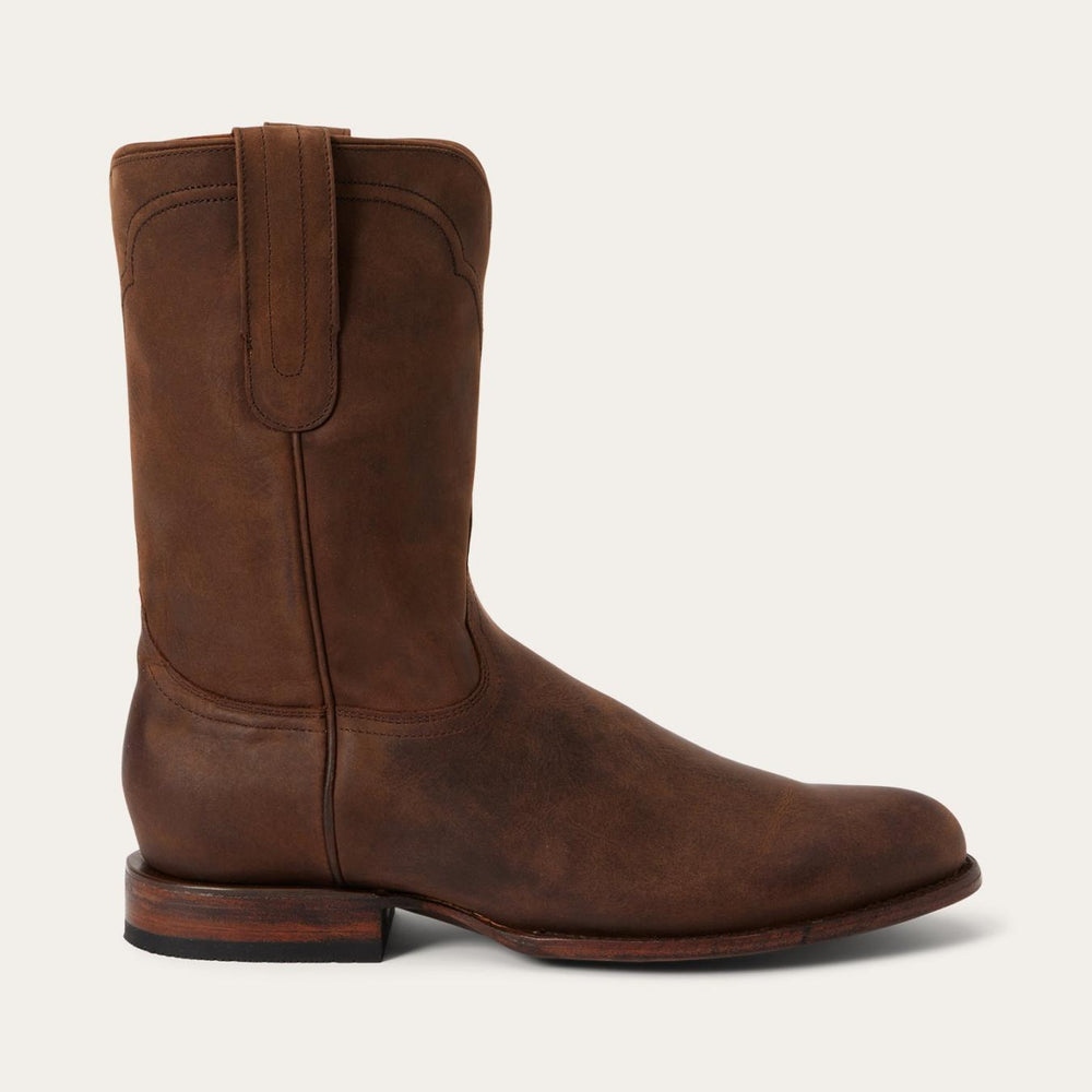 Men Western | Stetson Cassidy Roper Boots Brown
