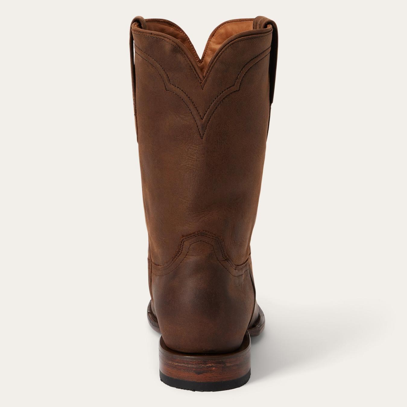 Men Western | Stetson Cassidy Roper Boots Brown