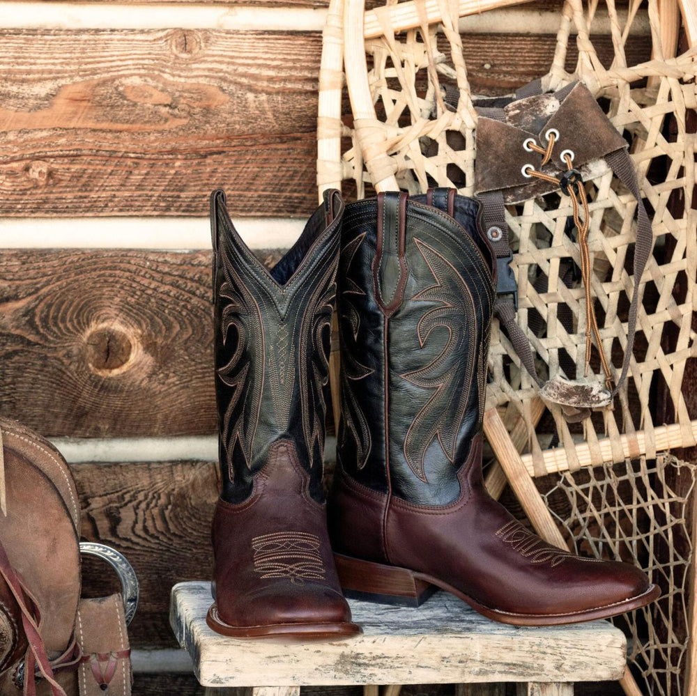 Men Western | Stetson Cody Boots Brown