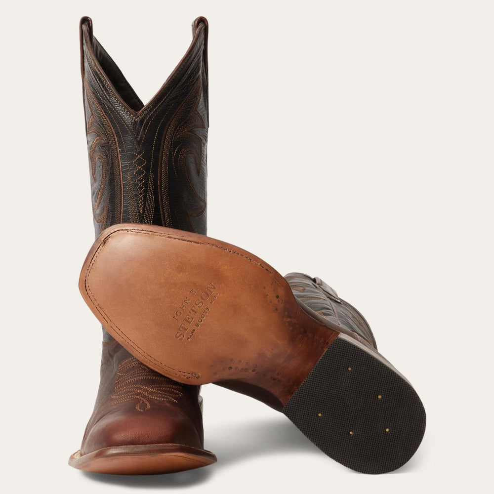 Men Western | Stetson Cody Boots Brown