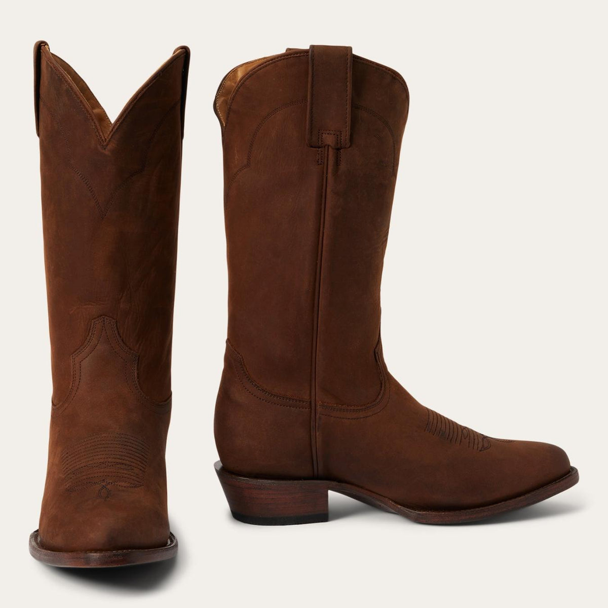 Men Western | Stetson Crockett Boots Brown