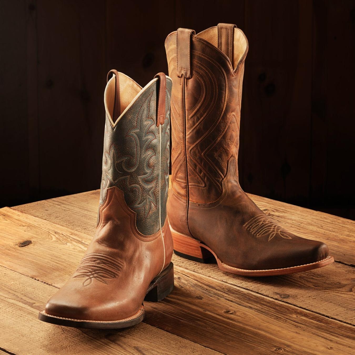 Men Western | Stetson Obadiah Boots Brown