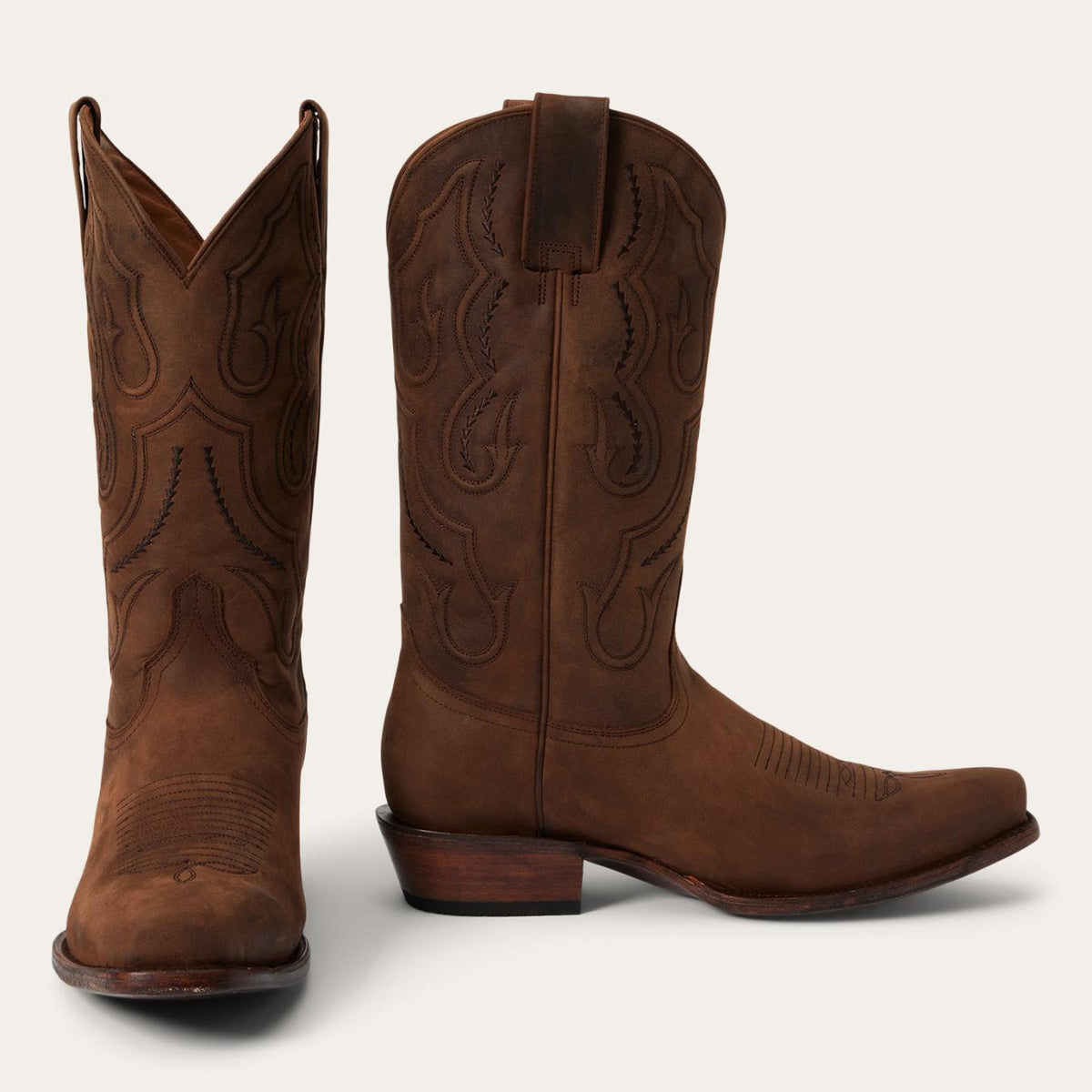 Men Western | Stetson Paxton Boots Brown