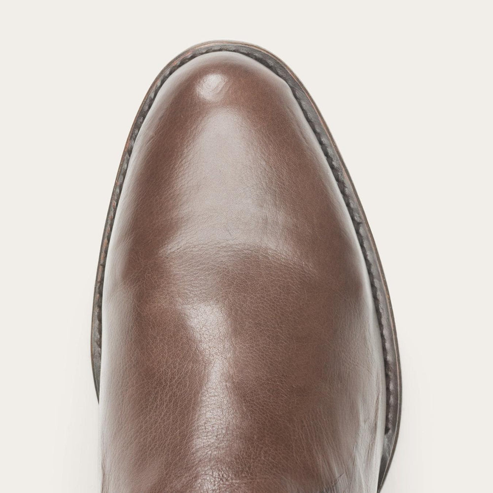 Men Western | Stetson Rancher Zip Roper Burnished Brown