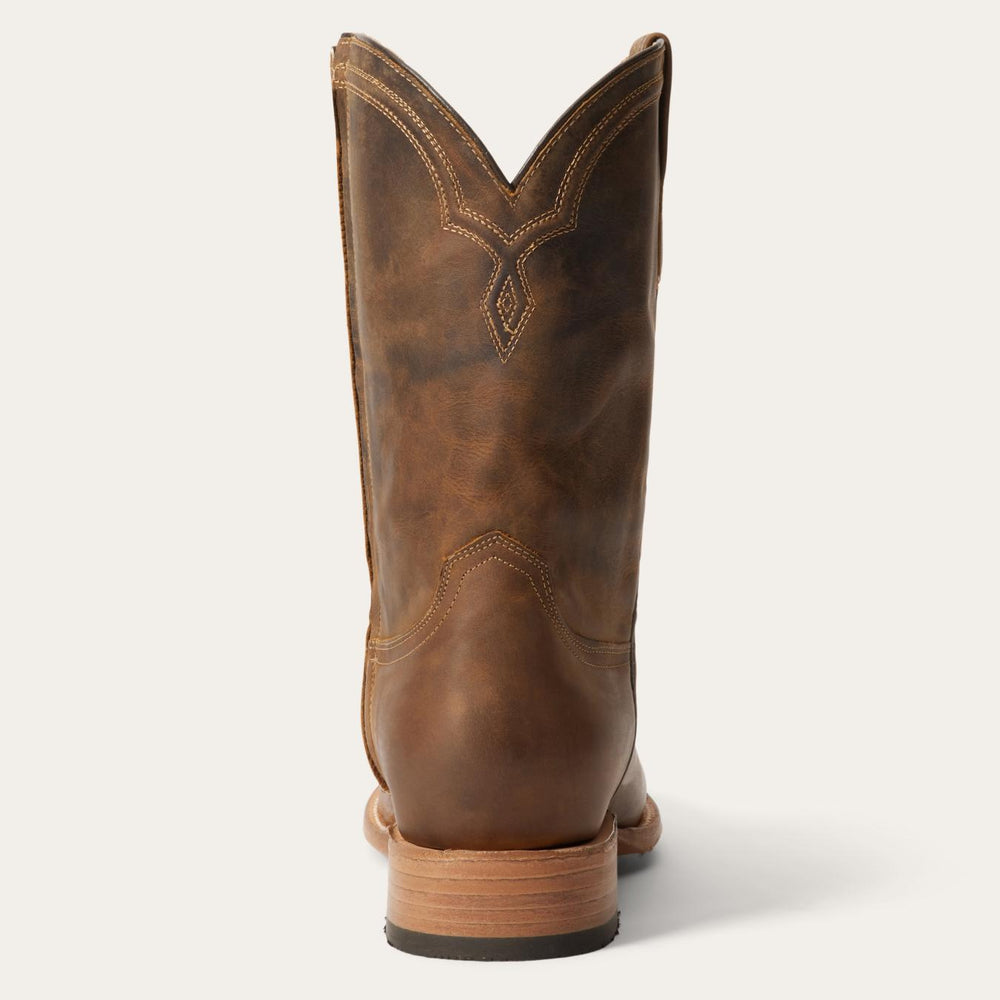 Men Western | Stetson Rancher Zip Roper Oiled Brown
