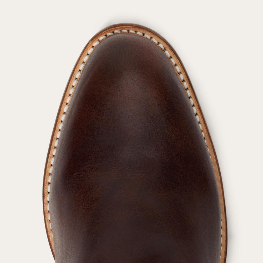 Men Western | Stetson Rancher Zip Roper Oiled Oxblood