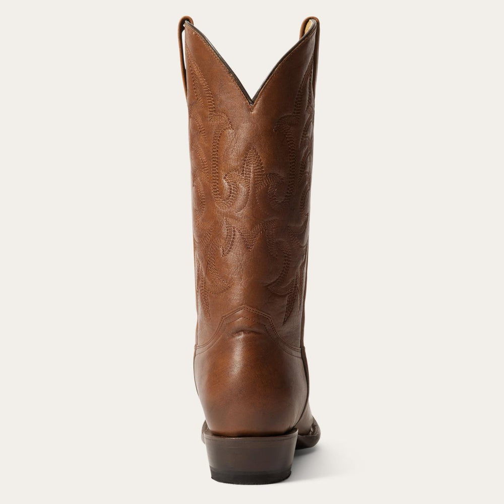 Men Western | Stetson Sharp Boots Brown
