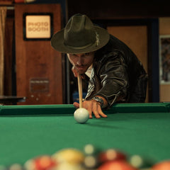 Men/Women Fedora | Stetson 1865 Distressed Open Road Royal Deluxe Walnut