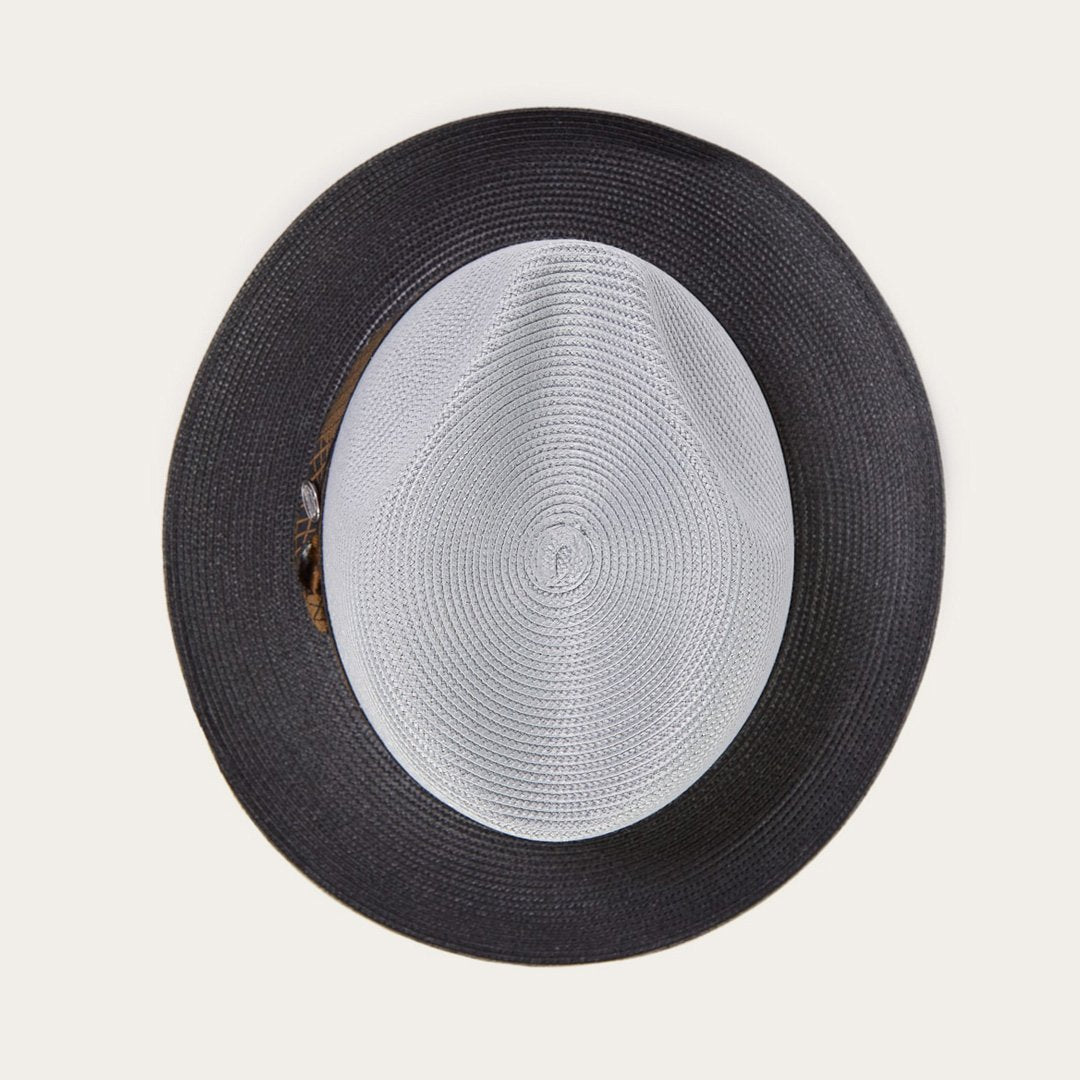 Men/Women Fedora | Stetson Andover Milan Fedora Grey Black