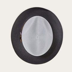 Men/Women Fedora | Stetson Andover Milan Fedora Grey Black