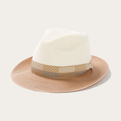 Men/Women Fedora | Stetson Andover Milan Fedora Ivory Cognac