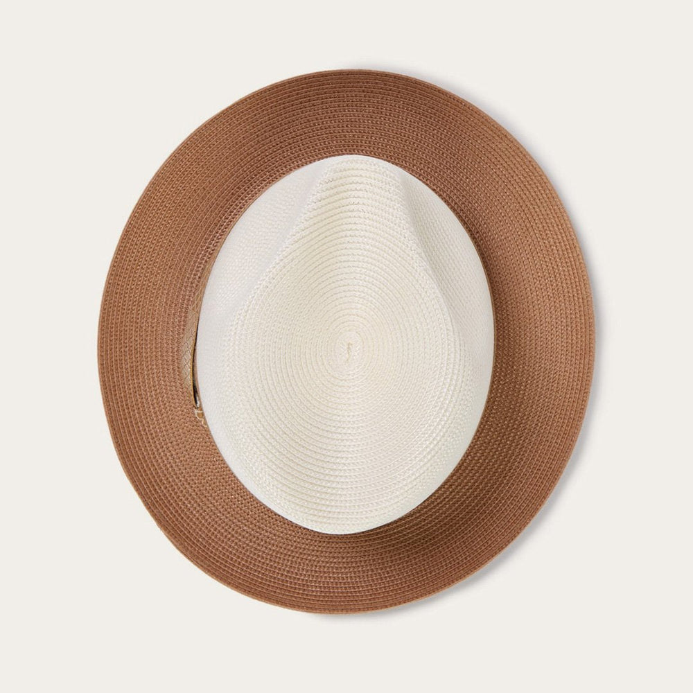Men/Women Fedora | Stetson Andover Milan Fedora Ivory Cognac