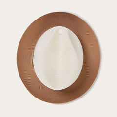 Men/Women Fedora | Stetson Andover Milan Fedora Ivory Cognac